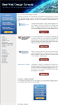 Mobile Screenshot of bestwebdesignschools.com